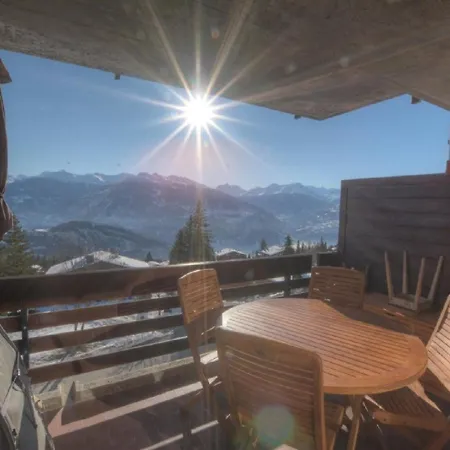 Gemeaux 204 Sur La Place Du Village A Avec Vue Sur Les Alpes 公寓 安塞热