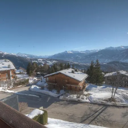 公寓 Gemeaux 204 Sur La Place Du Village A Avec Vue Sur Les Alpes 安塞热